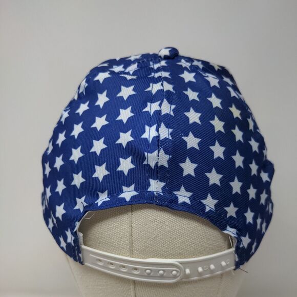 Unbranded Men's Patriotic Snapback Mesh Back Hat Stars Stripes Multicolor - Picture 5 of 6